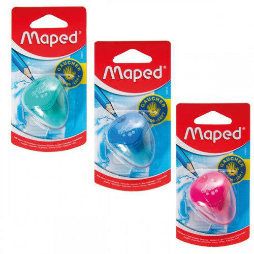 Maped - Taille-Crayon Gaucher 1 Trou avec Réservoir.