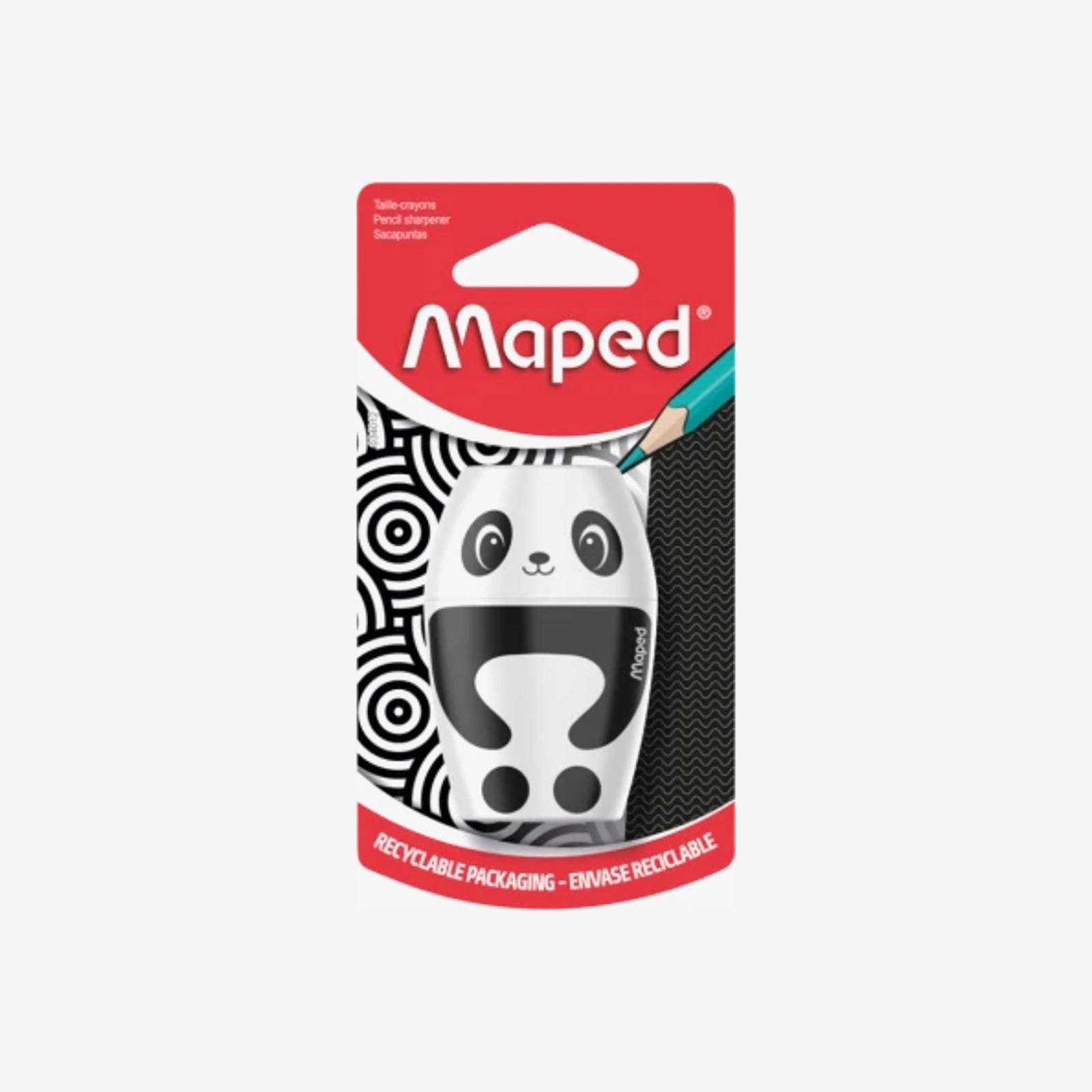 TAILLE CRAYON MAPED SHAKKY 1 TROU REF 34012.