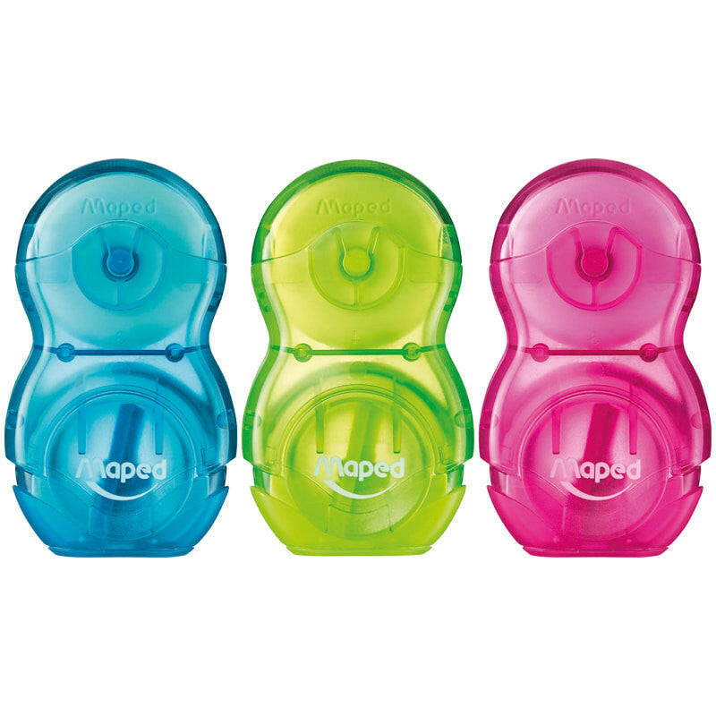 Maped - Taille-crayon Loopy Duo avec Réservoir.