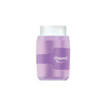 Maped - Taille-Crayon 2 Trou + Gomme Connect Pastel.