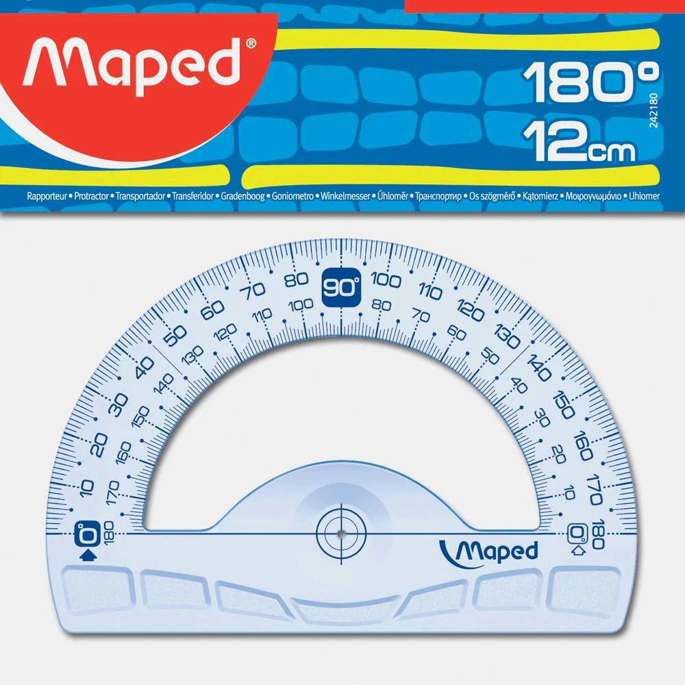 Maped - Rapporteur Géométrique 180°.
