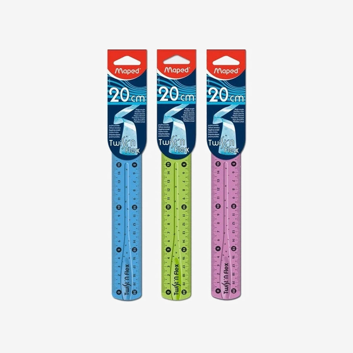 REGLE MAPED TWIST N FLEX 20CM REF 279210.