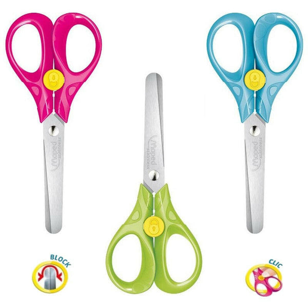 Maped - Ciseaux de Sécurité 13 cm.