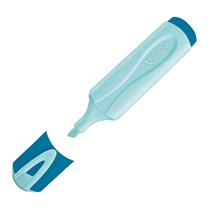 Marqueur Surligneur Fluo Glitter – Bleu (Maped)