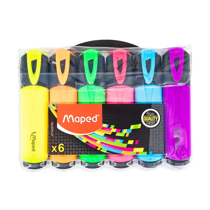 MARQ FLUO POCH 6 MAPED 742557.