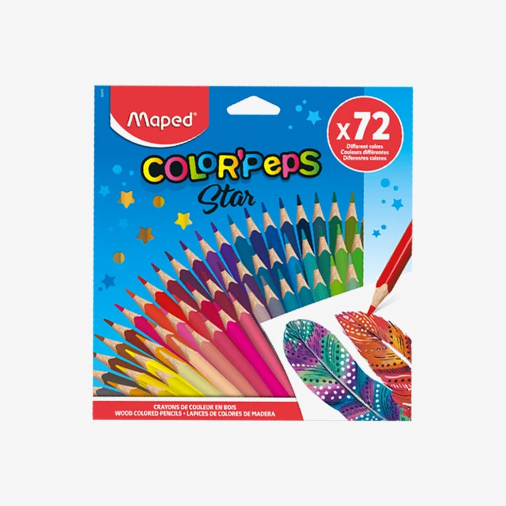 CRAYON COUOLEUR MAPED  DE 72 COLOR PEPS.