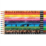Maped - 12 Crayons Couleur - Animals.