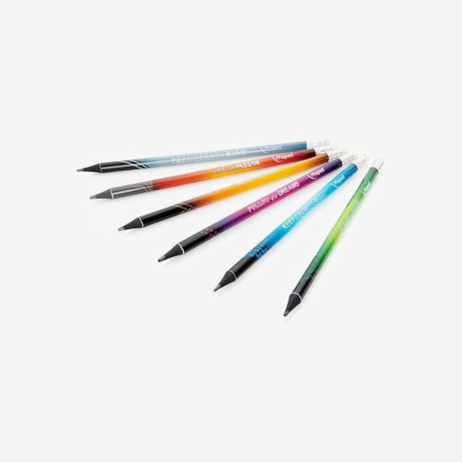 CRAYON NOIR MAPED GRAPH WOODFREE HB.