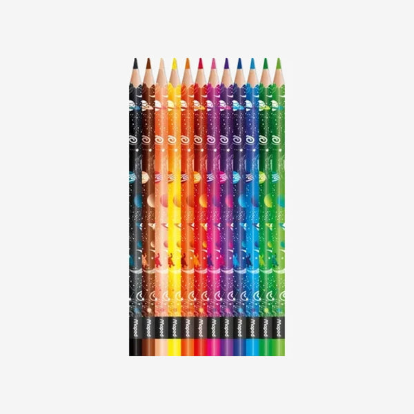 Maped - Crayons de Couleur Color'Peps Cosmic.