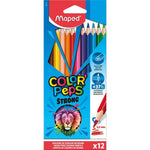 Maped - Étui de 12 Crayons Couleur Color'Peps.