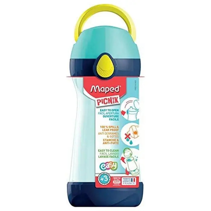 Gourde Concept 430ml – Blue Green (Réf. 871417 Maped).