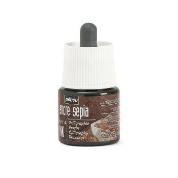Encre Sépia 45 ml - Pébéo.