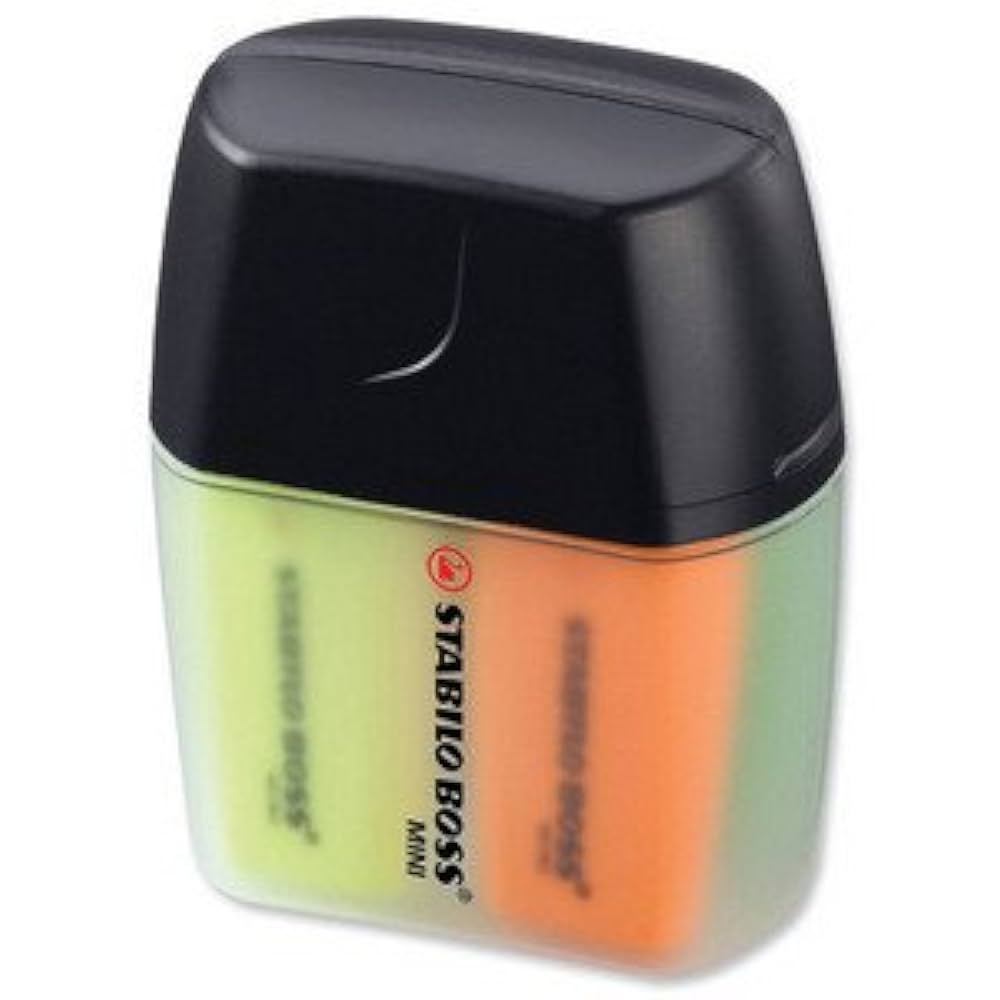 Stabilo Boss Fluo Mini – Boîte de 4