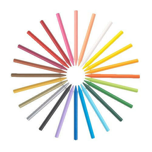 BIC - Kids Plastidecor - 18 Craies de Coloriage à la Cire.