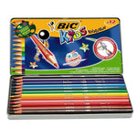 BIC - Boîte de 12 Crayons de Couleur Evolution ECOlution - Bic Kids.