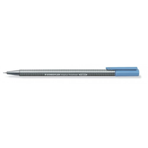 STYLO POINT FINE STAEDTLER TRIPLUS FINELINER BLEU