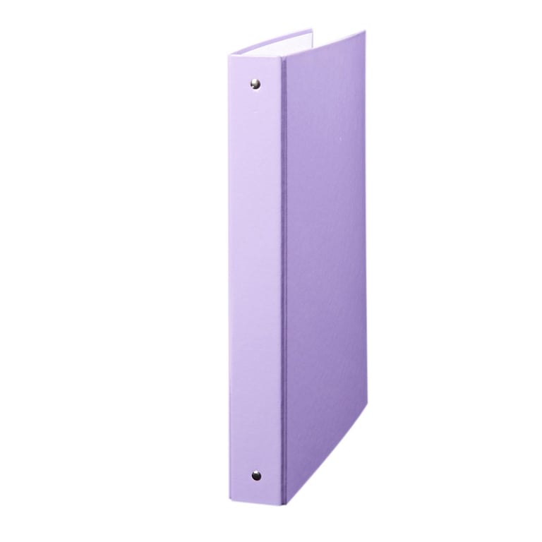 CLASSEUR RIGIDE 4 ANNEAUX DOS 40MM VIOLET PASTEL PURPLE