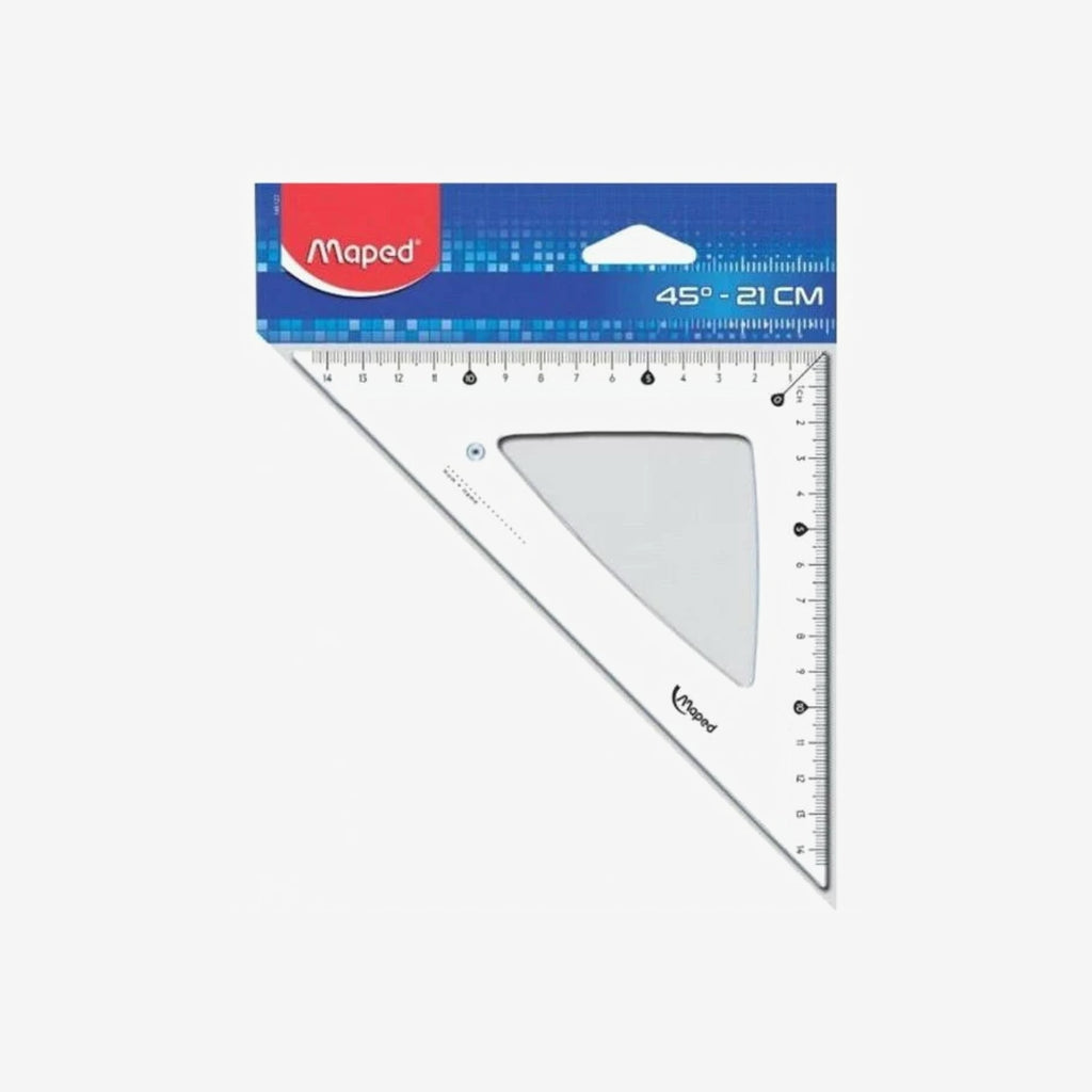 Maped - Équerre Incassable 21cm 45°.