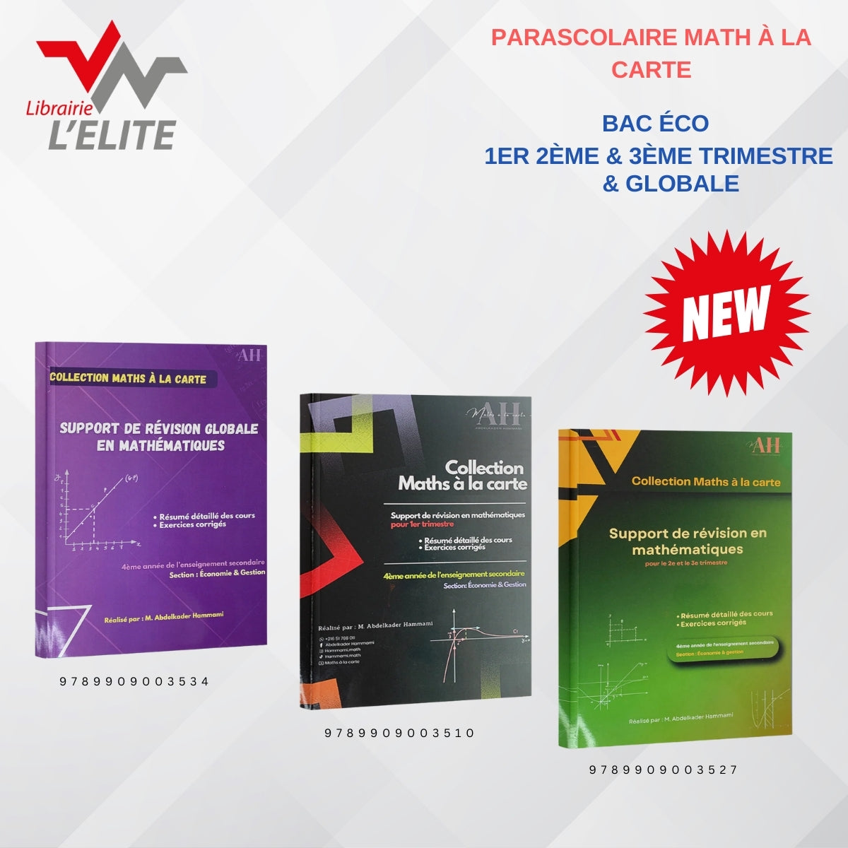 pack maths à la carte BAC ECO.