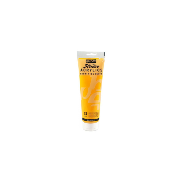 ACRYLIC STUD HV 250ML JAUNE CAD