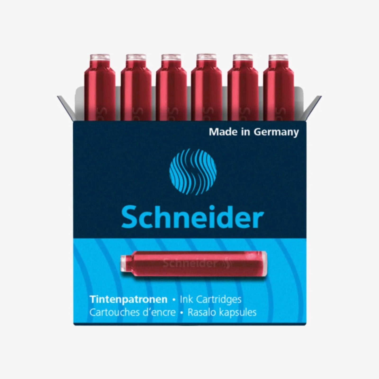Cartouches d'encre Schneider.