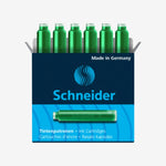 Cartouches d'encre Schneider.