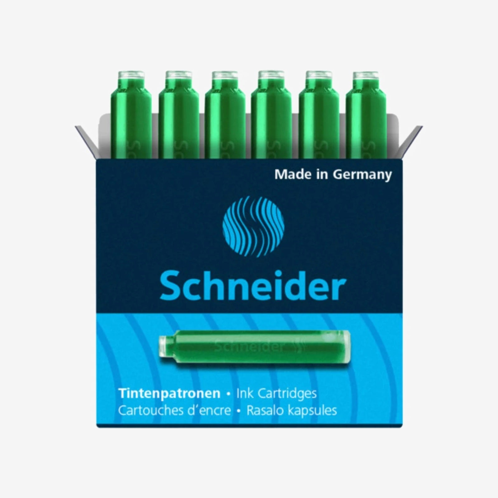 Cartouches d'encre Schneider.