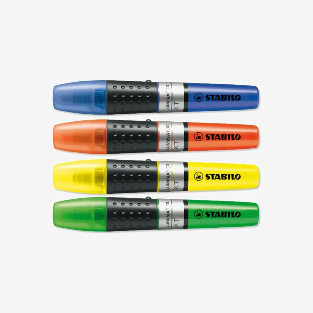 Stabilo - Set de 4 Marqueurs Fluorescents Luminator.