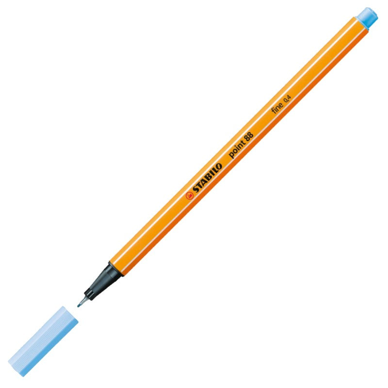 Stylo Feutre Pointe Fine 88 Bleu Cobalt - Stabilo