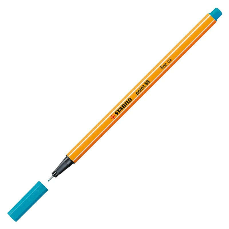 Stylo Feutre Pointe Fine - Bleu Clair.