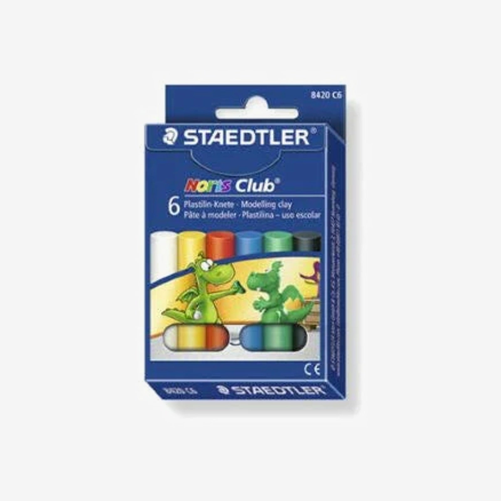 PATE A MODELER STAEDTLER DE 6 REF 8420 C6.