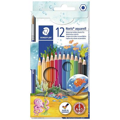 CRAYONS DE COULEUR AQUARELLE STAEDTLER 12/18 REF S