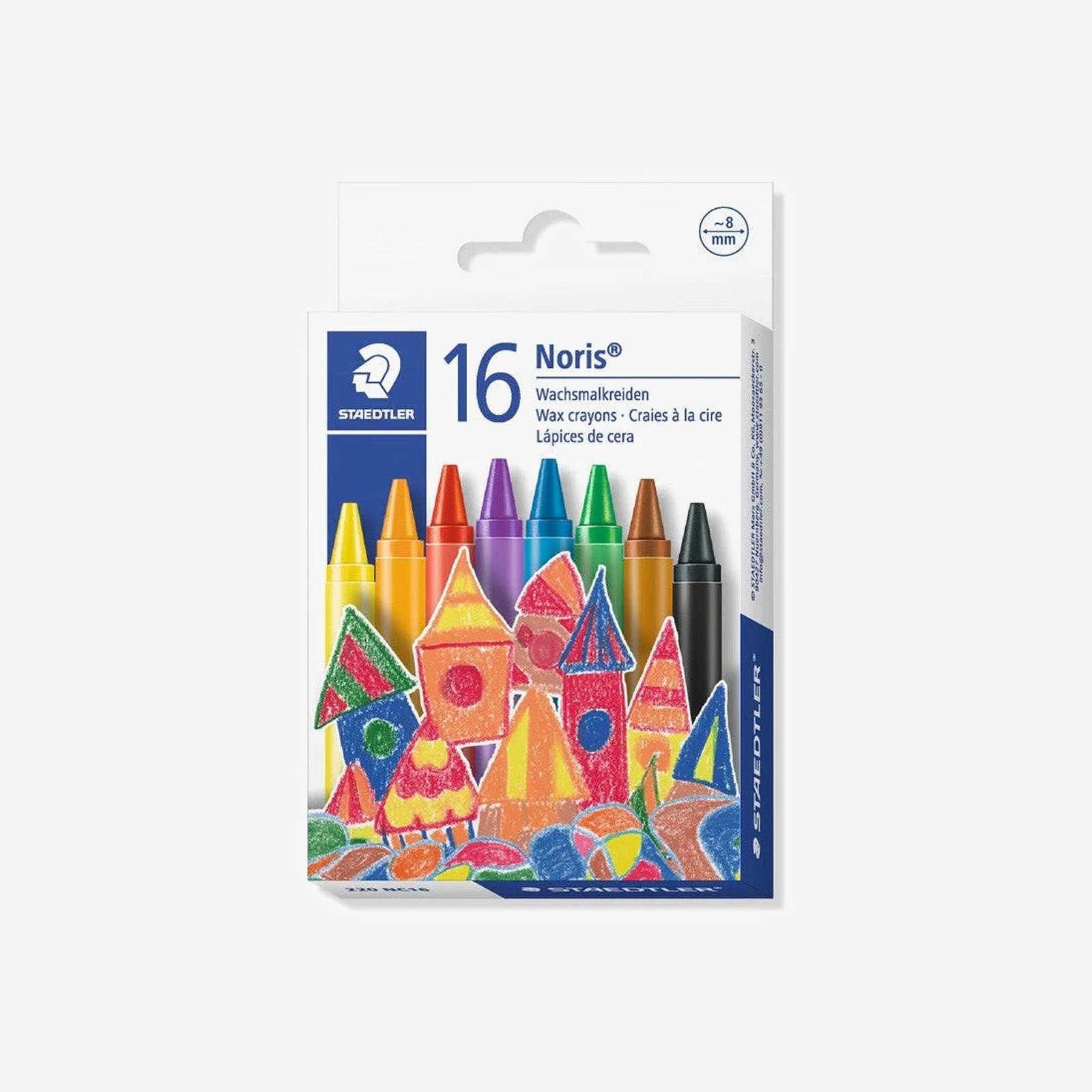 Crayon de cire Staedtler 16 couleurs.