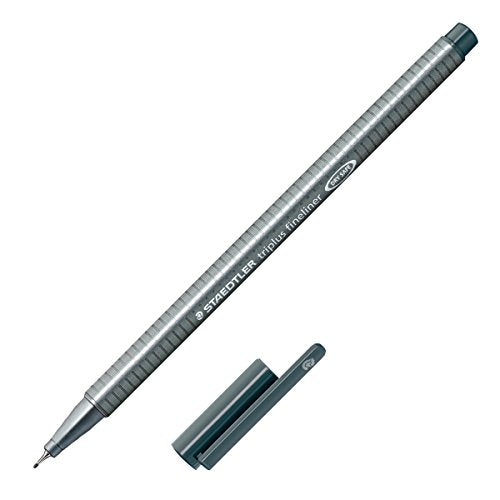 STYLO POINT FINE STAEDTLER TRIPLUS FINELINER GRIS