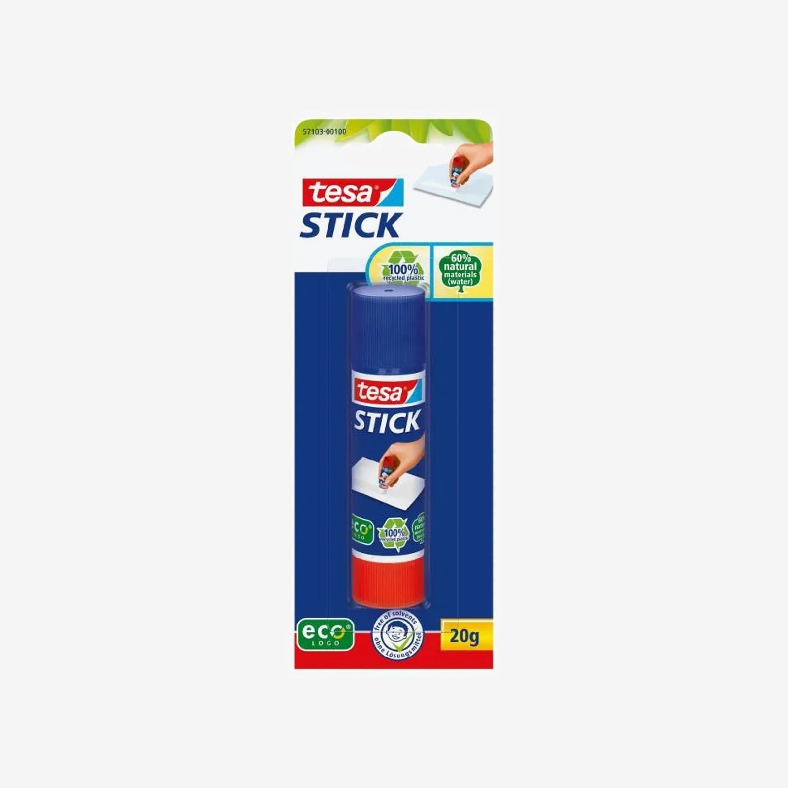 COLLE STICK TESA SANS SOLVANT 20G.