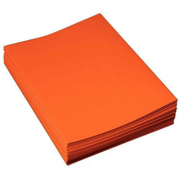 Chemise cartonnée Bristol Ribat 160g PQ100 – Orange vif.