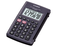 CALCULATRICE SIMPLE CASIO 8 CHIFFRES AVEC ETUI HL-820LV-BK.