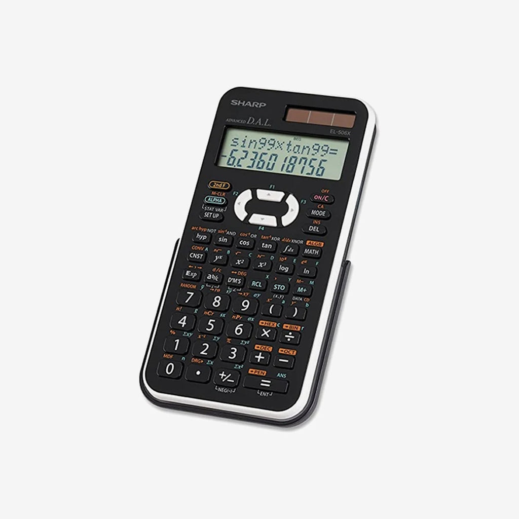 CALCULATRICE SCIENTIFIQUE SHARP EL-506X-WH.