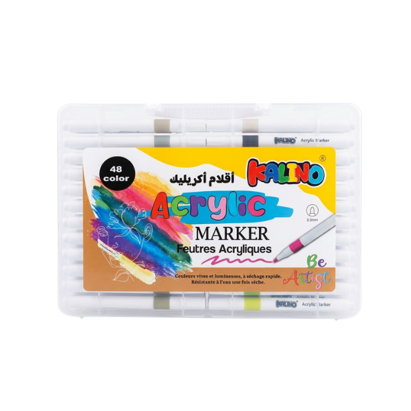 FEUTRES ACRYLIQUES KALINO PAQ DE 48 7076