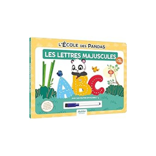 L'ECOLE DES PANDAS MES LETTRES MAJUSCULES