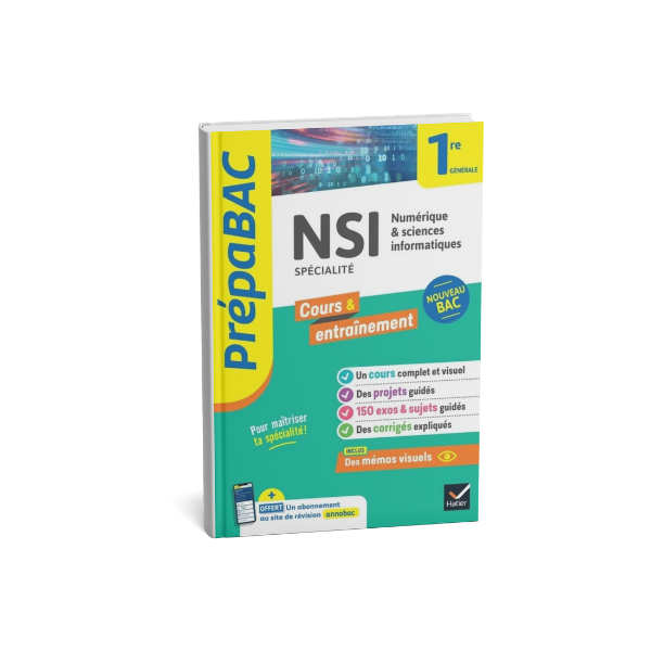 PREPABAC NSI 1RE GENERALE SPECIALITE