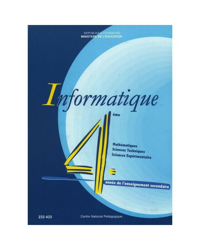 CNP 4E SEC Informatique (Math, Sc Exp, Sc tech).