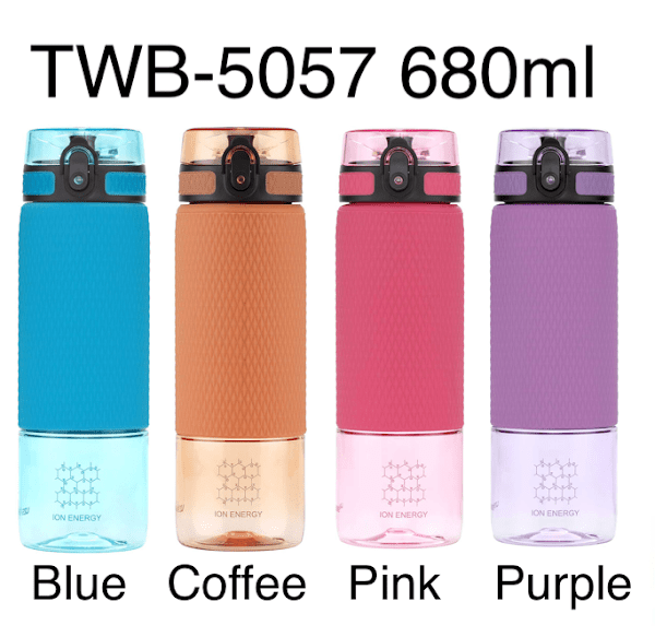 UZSPACE TWB-5057 680ml Pink, Blue, Coffee, Purple.
