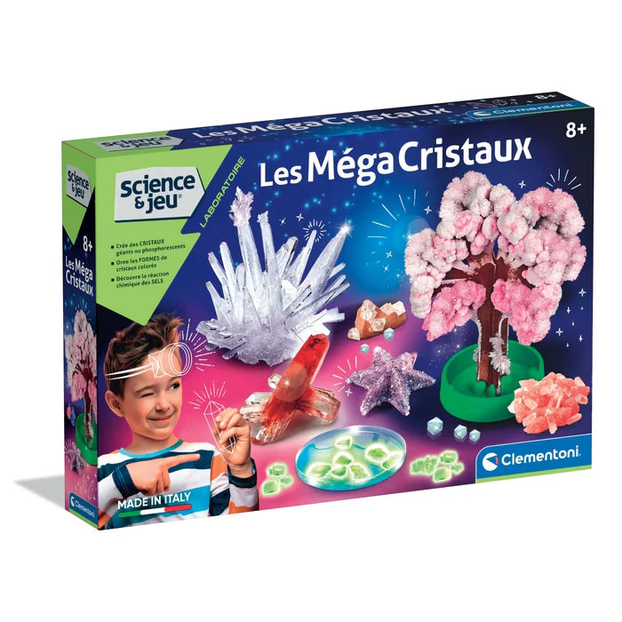 Les Méga Cristaux – Coffret Scientifique.
