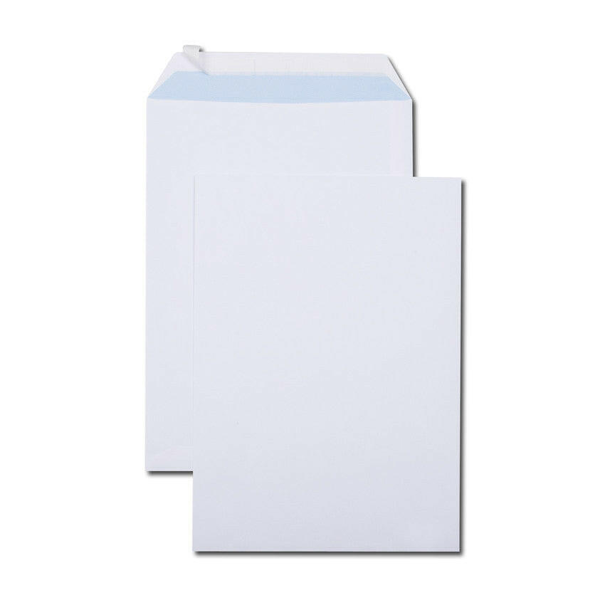 Lot de 250 pochettes blanches 229x324 mm.