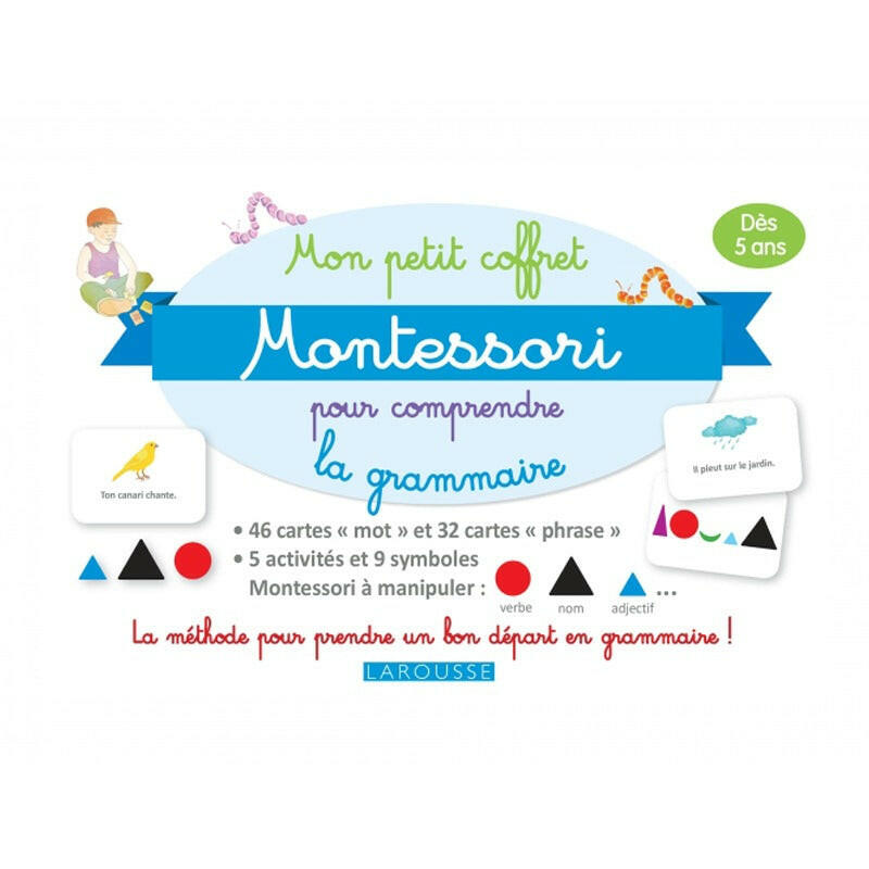Mon Petit Coffret Montessori pour Comprendre la Grammaire.