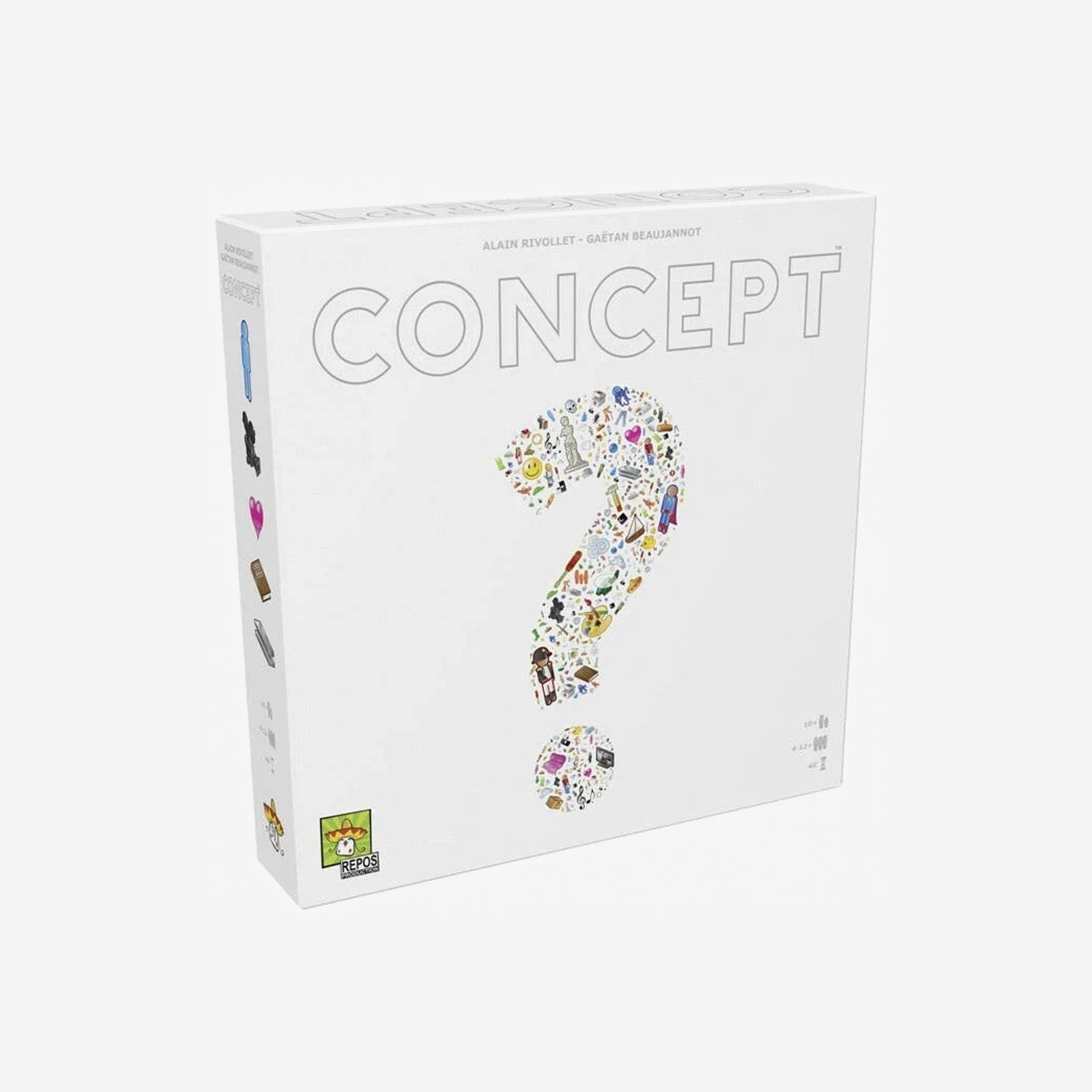 Concept : jeu de société stratégique.