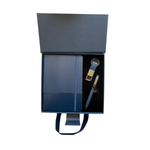 COFFRET NOTEBOOK + STYLO + PORTE CLE