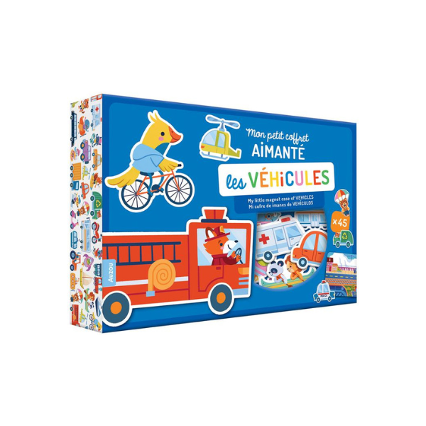 VEHICULES - PETIT COFFRET AIMANTE