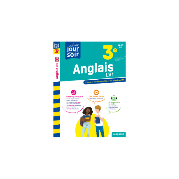 ANGLAIS 3E LV1 CAHIER JOUR SOIR